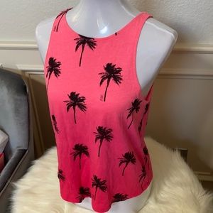 Victoria’s Secrets PINK Tank XS loose fit - 🌴 Palm Trees
